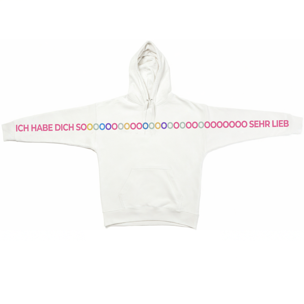 Regenbogen Liebe – Liebeshoodie