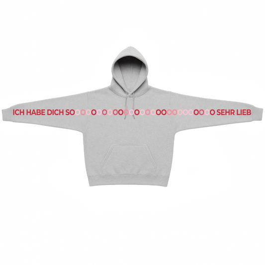 Valentinsrot – Liebeshoodie